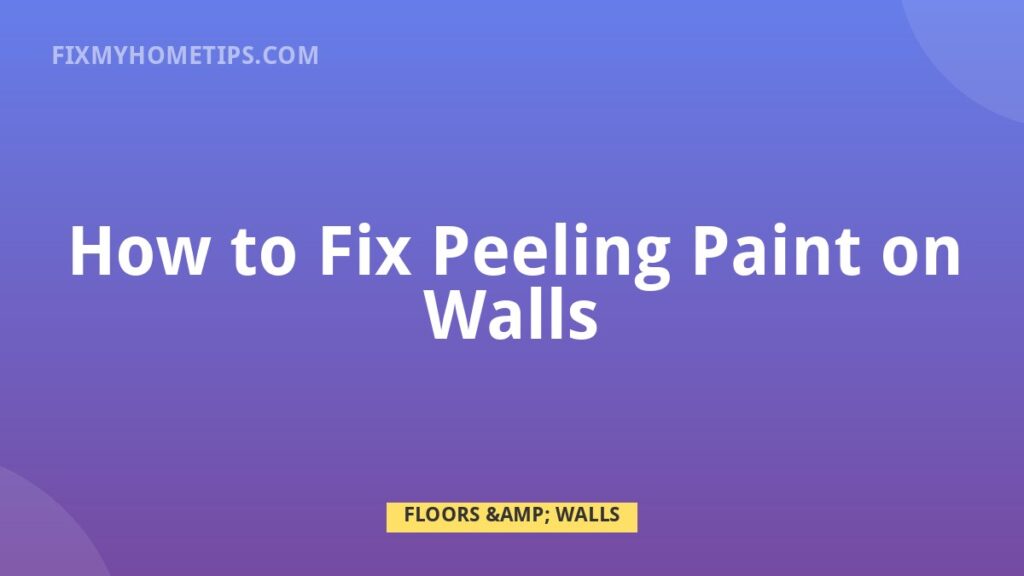 Peeling paint on wall being scraped primed and repaired before repainting